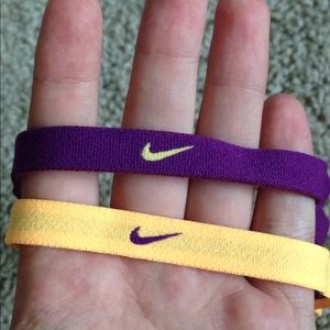 purple nike headbands